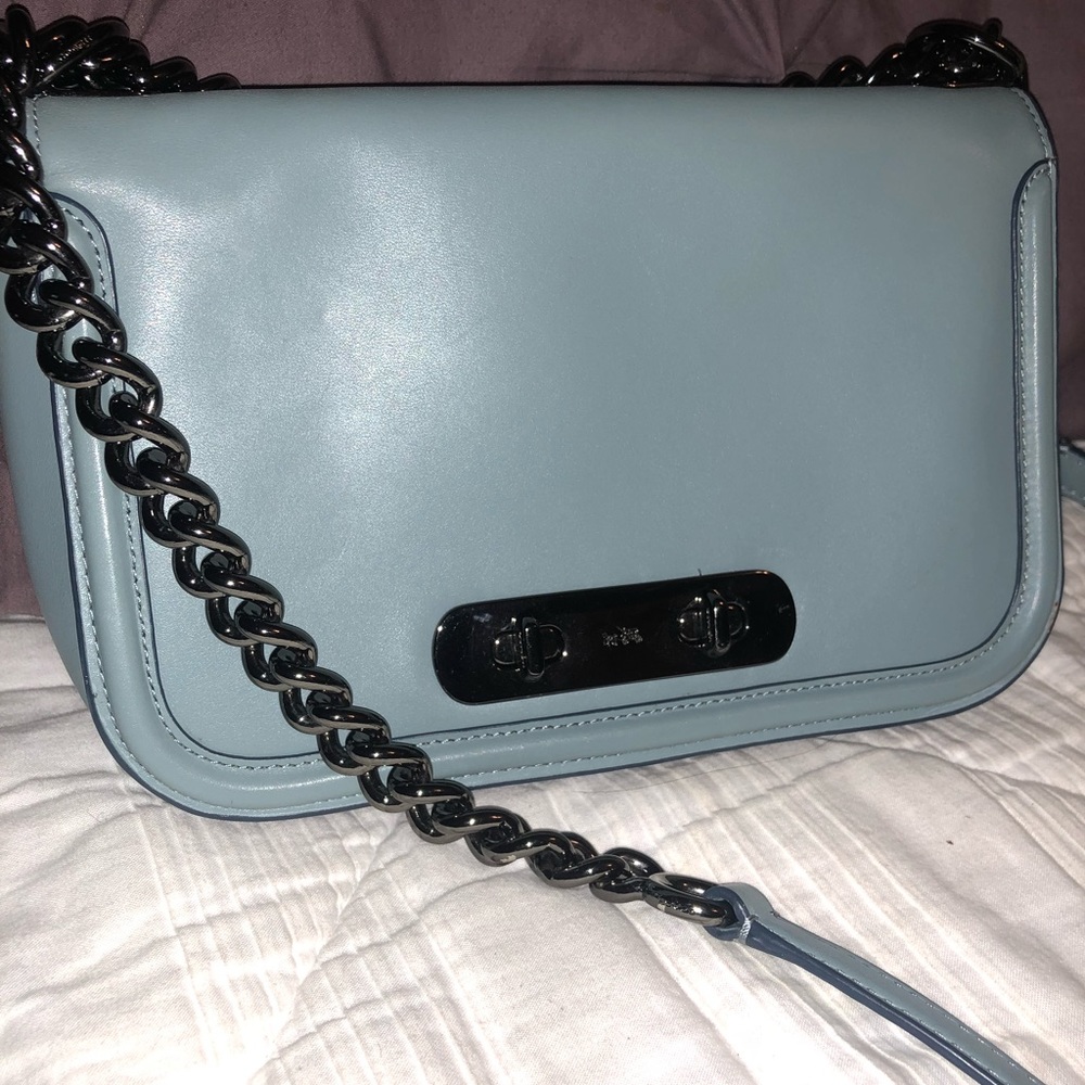 Coach bag / Mint Blue only used once